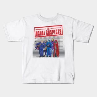 The Ususal Suspects. Kids T-Shirt